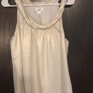 Gold Ann Taylor top